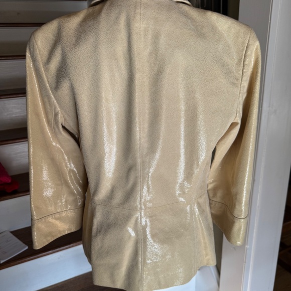 Leather Lafayette 148 New York Jacket - Vintage - Sz 6 - Picture 4 of 8